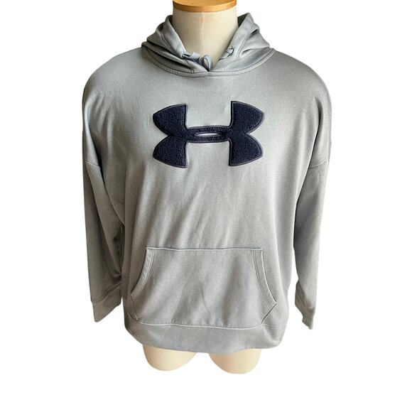 Under Armour gray sweatshirt hoodie size XL - Picture 1 of 3
